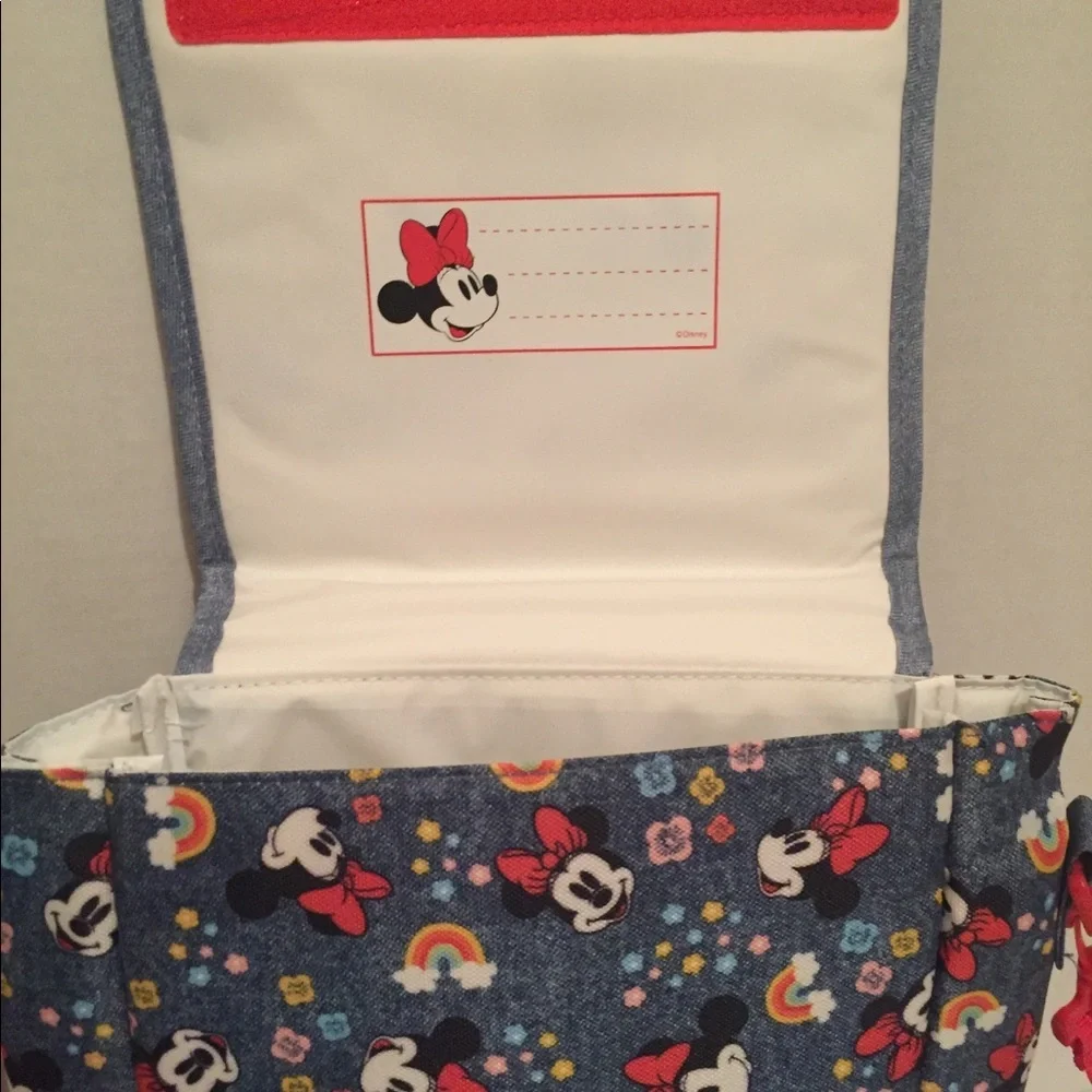Disney Minnie Mouse Rainbow Red Bow Purse